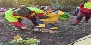 Baumpflanzaktion am LÖWE-Pfad
